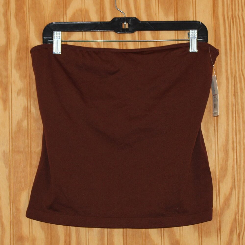 a new day Chocolate Brown Tube Top - Picture 2 of 5